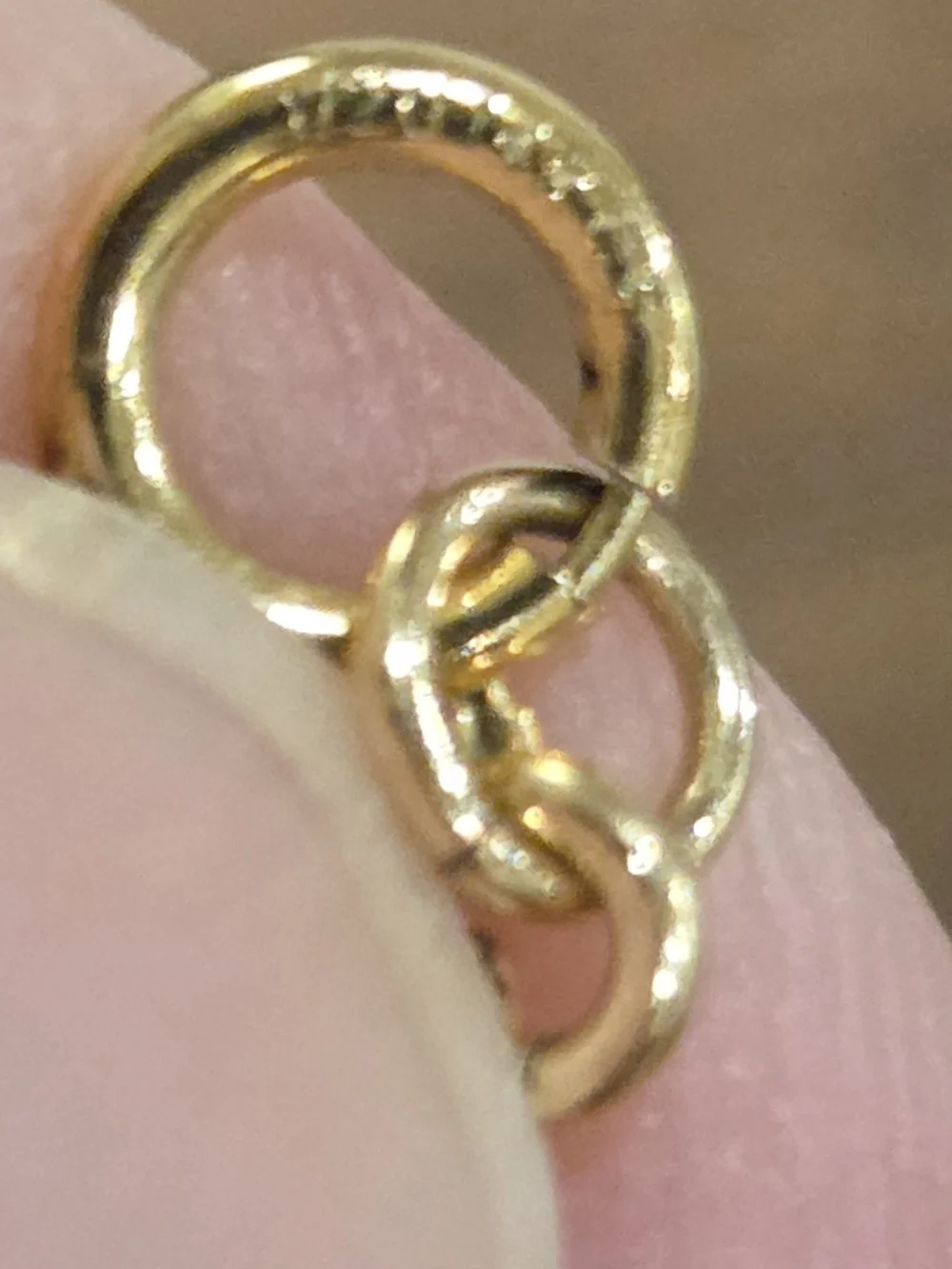 Delicate Gold Tone Y-Necklace - Elegant Bar Pendant - 1/20 14k GF
